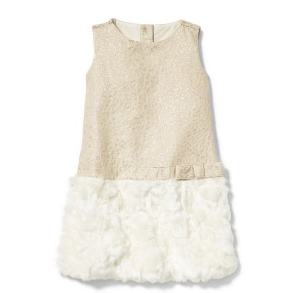 Janie & Jack Rachel Zoe Cheetah Faux Fur Dress - Picture 2 of 8